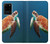 W3899 Sea Turtle Hülle Schutzhülle Taschen und Leder Flip für Samsung Galaxy S20 Plus, Galaxy S20+