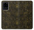 W3869 Ancient Egyptian Hieroglyphic Hülle Schutzhülle Taschen und Leder Flip für Samsung Galaxy S20 Ultra