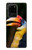 W3876 Colorful Hornbill Hülle Schutzhülle Taschen und Leder Flip für Samsung Galaxy S20 Ultra
