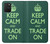 W3862 Keep Calm and Trade On Hülle Schutzhülle Taschen und Leder Flip für Samsung Galaxy S10 Lite