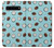 W3860 Coconut Dot Pattern Hülle Schutzhülle Taschen und Leder Flip für Samsung Galaxy S10 5G