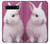 W3870 Cute Baby Bunny Hülle Schutzhülle Taschen und Leder Flip für Samsung Galaxy S10 5G