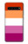 W3887 Lesbian Pride Flag Hülle Schutzhülle Taschen und Leder Flip für Samsung Galaxy S10 5G