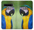 W3888 Macaw Face Bird Hülle Schutzhülle Taschen und Leder Flip für Samsung Galaxy S10 5G