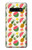 W3883 Fruit Pattern Hülle Schutzhülle Taschen und Leder Flip für Samsung Galaxy S10