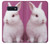 W3870 Cute Baby Bunny Hülle Schutzhülle Taschen und Leder Flip für Samsung Galaxy S10e