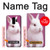 W3870 Cute Baby Bunny Hülle Schutzhülle Taschen und Leder Flip für Samsung Galaxy S9