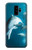 W3878 Dolphin Hülle Schutzhülle Taschen und Leder Flip für Samsung Galaxy S9