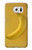 W3872 Banana Hülle Schutzhülle Taschen und Leder Flip für Samsung Galaxy S7 Edge