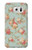 W3910 Vintage Rose Hülle Schutzhülle Taschen und Leder Flip für Samsung Galaxy S7 Edge