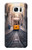 W3867 Trams in Lisbon Hülle Schutzhülle Taschen und Leder Flip für Samsung Galaxy S7