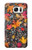 W3889 Maple Leaf Hülle Schutzhülle Taschen und Leder Flip für Samsung Galaxy S7