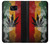 W3890 Reggae Rasta Flag Smoke Hülle Schutzhülle Taschen und Leder Flip für Samsung Galaxy S7