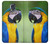 W3888 Macaw Face Bird Hülle Schutzhülle Taschen und Leder Flip für Samsung Galaxy S5