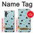 W3860 Coconut Dot Pattern Hülle Schutzhülle Taschen und Leder Flip für Samsung Galaxy Note 10