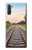 W3866 Railway Straight Train Track Hülle Schutzhülle Taschen und Leder Flip für Samsung Galaxy Note 10