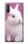 W3870 Cute Baby Bunny Hülle Schutzhülle Taschen und Leder Flip für Samsung Galaxy Note 10