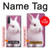 W3870 Cute Baby Bunny Hülle Schutzhülle Taschen und Leder Flip für Samsung Galaxy Note 10