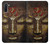 W3874 Buddha Face Ohm Symbol Hülle Schutzhülle Taschen und Leder Flip für Samsung Galaxy Note 10