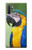 W3888 Macaw Face Bird Hülle Schutzhülle Taschen und Leder Flip für Samsung Galaxy Note 10 Plus