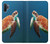 W3899 Sea Turtle Hülle Schutzhülle Taschen und Leder Flip für Samsung Galaxy Note 10 Plus