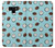 W3860 Coconut Dot Pattern Hülle Schutzhülle Taschen und Leder Flip für Note 9 Samsung Galaxy Note9