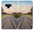 W3866 Railway Straight Train Track Hülle Schutzhülle Taschen und Leder Flip für Note 9 Samsung Galaxy Note9