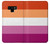 W3887 Lesbian Pride Flag Hülle Schutzhülle Taschen und Leder Flip für Note 9 Samsung Galaxy Note9