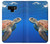 W3898 Sea Turtle Hülle Schutzhülle Taschen und Leder Flip für Note 9 Samsung Galaxy Note9