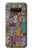 W3879 Retro Music Doodle Hülle Schutzhülle Taschen und Leder Flip für Note 8 Samsung Galaxy Note8