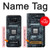 W3880 Electronic Print Hülle Schutzhülle Taschen und Leder Flip für Note 8 Samsung Galaxy Note8