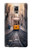 W3867 Trams in Lisbon Hülle Schutzhülle Taschen und Leder Flip für Samsung Galaxy Note 4