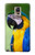 W3888 Macaw Face Bird Hülle Schutzhülle Taschen und Leder Flip für Samsung Galaxy Note 4