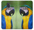 W3888 Macaw Face Bird Hülle Schutzhülle Taschen und Leder Flip für Samsung Galaxy Note 4