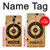 W3894 Paper Gun Shooting Target Hülle Schutzhülle Taschen und Leder Flip für Samsung Galaxy Note 4