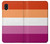 W3887 Lesbian Pride Flag Hülle Schutzhülle Taschen und Leder Flip für Samsung Galaxy A10e