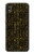 W3869 Ancient Egyptian Hieroglyphic Hülle Schutzhülle Taschen und Leder Flip für Samsung Galaxy A10