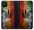 W3890 Reggae Rasta Flag Smoke Hülle Schutzhülle Taschen und Leder Flip für Samsung Galaxy A12