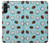 W3860 Coconut Dot Pattern Hülle Schutzhülle Taschen und Leder Flip für Samsung Galaxy A13 5G