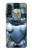 W3864 Medieval Templar Heavy Armor Knight Hülle Schutzhülle Taschen und Leder Flip für Samsung Galaxy A13 5G