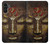 W3874 Buddha Face Ohm Symbol Hülle Schutzhülle Taschen und Leder Flip für Samsung Galaxy A13 5G