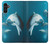 W3878 Dolphin Hülle Schutzhülle Taschen und Leder Flip für Samsung Galaxy A13 5G