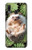 W3863 Pygmy Hedgehog Dwarf Hedgehog Paint Hülle Schutzhülle Taschen und Leder Flip für Samsung Galaxy A20, Galaxy A30