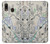 W3882 Flying Enroute Chart Hülle Schutzhülle Taschen und Leder Flip für Samsung Galaxy A20, Galaxy A30