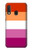 W3887 Lesbian Pride Flag Hülle Schutzhülle Taschen und Leder Flip für Samsung Galaxy A20e
