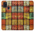 W3861 Colorful Container Block Hülle Schutzhülle Taschen und Leder Flip für Samsung Galaxy A21s