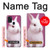 W3870 Cute Baby Bunny Hülle Schutzhülle Taschen und Leder Flip für Samsung Galaxy A21s