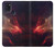 W3897 Red Nebula Space Hülle Schutzhülle Taschen und Leder Flip für Samsung Galaxy A21s