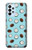 W3860 Coconut Dot Pattern Hülle Schutzhülle Taschen und Leder Flip für Samsung Galaxy A23