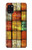 W3861 Colorful Container Block Hülle Schutzhülle Taschen und Leder Flip für Samsung Galaxy A31